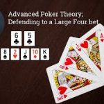 Advanced Poker Theory; Defending to a Large Four bet