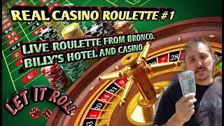 Roulette Real Live Casino – Having some fun at Bronco Billy’s!