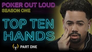 POKER OUT LOUD – TOP 10 HANDS – Season 1 | S4YTV POL | Solve for Why