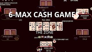 The Zone – 6-max cash games nl16