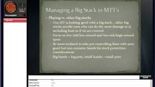 Managing a Big Stack in MTT’s – Poker School Online  Learn Poker Strategy, Odds and Tells