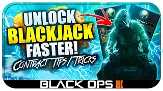 FASTEST WAY TO UNLOCK BLACKJACK SPECIALIST IN BLACK OPS 3! (BO3: EASY BLACKJACK CONTRACT TIPS!)