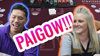 LIVE PAIGOW Alex Vs. Holley | Casino Paigow Poker Let’s Play #4