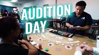 CASINO DEALER AUDITION – CEG Dealer School Vlog #16 | Las Vegas 2019