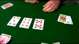 Crazy Pineapple: Variation on Texas Holdem : How to Shuffle a Hand for Crazy Pineapple Poker