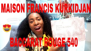 Maison Francis Kurkdijan Baccarat Rouge 540 Review and Unboxing – Vlogmas Day 6