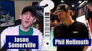 Jason Somerville vs.  Phil Hellmuth – POKER BIANGLE part 2