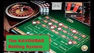 The KAVOURAS Roulette Strategy – An horrible betting system ?