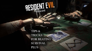 Resident Evil 7 21 | Survival Plus Blackjack Tutorial | RE7 Banned Footage DLC