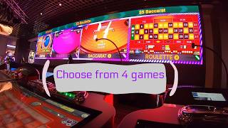 The LinQ Las Vegas Interactive Gaming Roulette, Blackjack, Craps and Baccarat