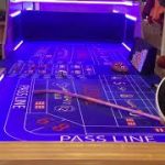 LED Craps Table casino layout