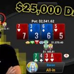 I Won $25,000 in One Day at Poker (Crushing Pot Limit Omaha Cash Games)