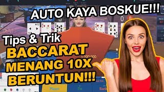 TRIK JITU MENANG BACCARAT ONLINE – AUTO WITHDRAW!