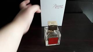 Maison Francis Kurkdjian Baccarat Rouge 540 Eau de Parfum Review