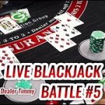 ALMOST THERE!! $5,000 Blackjack Run – Live Blackjack David vs. Timmy Ep.5