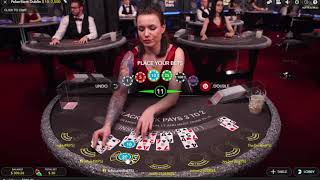 LIVE BLACKJACK SESSION