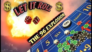 Craps Strategy – THE 96 EXPLOSION a high risk strategy to try to win at craps!