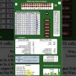 Bubble Craps Trending Chart & Strategy Visualizer