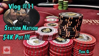 $4000 POT!!! at Fallsview | 5/10 NL Holdem | Poker Vlog #11