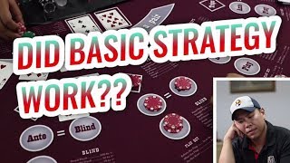 ULTIMATE TEXAS HOLDEM Basic Strategy – Did it work??