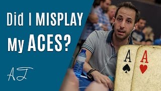 Did I Misplay My Aces? (Cash Game Poker Strategy)