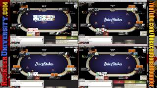 Cash Texas Holdem 50NL – Live Stream – 6 Max Online Cash Game Poker Strategy – pt 3