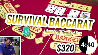 SURVIVAL BACCARAT – Live Baccarat Session