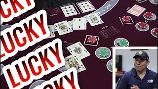 GETTING LUCKY in Ultimate Texas Holdem – Ultimate Texas Holdem Session