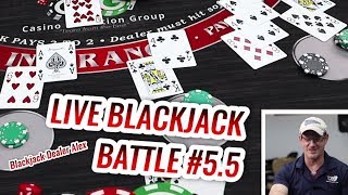 WHO WINS??? Live BLACKJACK Session – Alex vs. David
