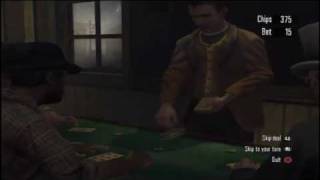 Red Dead Redemption: How to play Blackjack