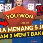 TRIK MENANG MAIN BACCARAT ONLINE ( 100% PASTI WIN )