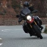 Test off-the-law: travel blackjack in Suzuki V-Strom 1000