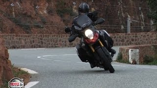 Test off-the-law: travel blackjack in Suzuki V-Strom 1000