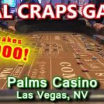 Live Craps Game #39 – EPIC 35+ ROLLS! – Palms Casino, Las Vegas, NV – Inside the Casino