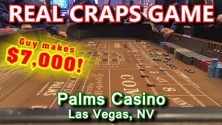 Live Craps Game #39 – EPIC 35+ ROLLS! – Palms Casino, Las Vegas, NV – Inside the Casino