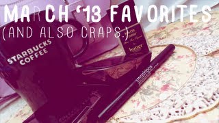 March Favorites (& also Craps.)