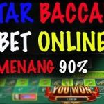 DAFTAR BACCARAT ONLINE SBOBET dan TIPS MENANG MUDAH