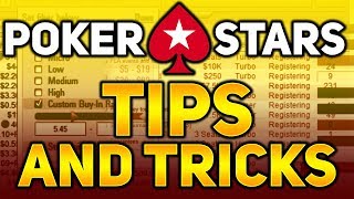 PokerStars Tips and Tricks