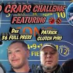 $100 Craps Challenge – Can me and a few fellow You tubers turn $100 bank roll into a profit?