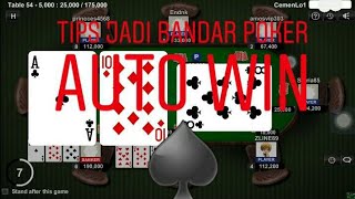 Tips & Trik Jadi Bandar Poker Auto Win