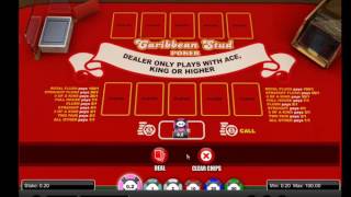 Learn to Play Caribbean Stud Poker – Player Vs. Dealer – Win