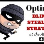 Optimal Blind Stealing Strategy at the Micros