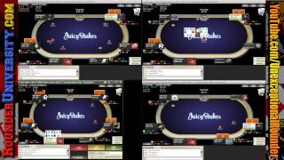 Cash Texas Holdem 50NL – Live Stream – 6 Max Online Cash Game Poker Strategy- pt 2