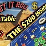 Craps $10 Table Strategy – THE $200 INSIDE Strategy to try to win at craps!