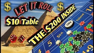 Craps $10 Table Strategy – THE $200 INSIDE Strategy to try to win at craps!