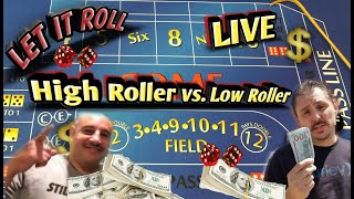 High Roller And Low Roller Craps Strategies Live