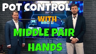 Pot Control with Middle Pair Hands – Jonathan Little in GPL Poker Strategy Corner