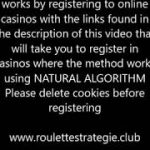 Best Roulette Strategy 100% sure win!! with natural algorithm