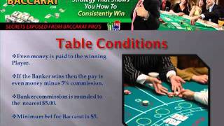How To Play and Win At Baccarat