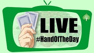 Hand Of the Day  – Live #01 / poker strategy and poker hand analysis
